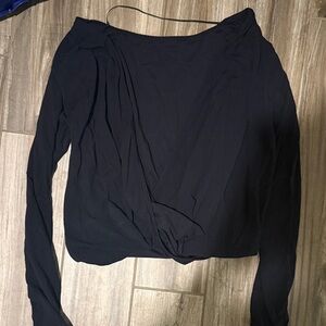 Lululemon Black Women's Wrap Top
